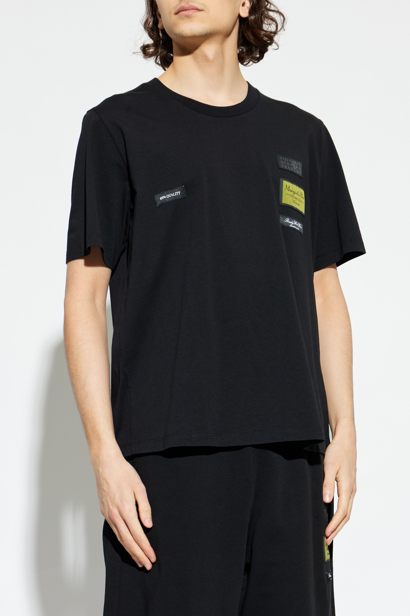 MM6 Maison Margiela T-shirt with patches | Men's | Vitkac